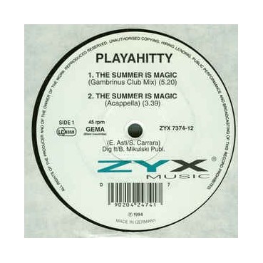 Playahitty - The Summer Is Magic