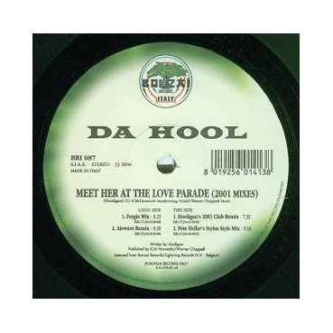  Da Hool ‎– Meet Her At The Love Parade (2001 Mixes) 