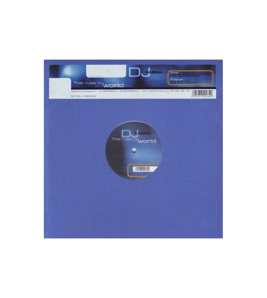 DJ Fabra ‎– That Rules My World 