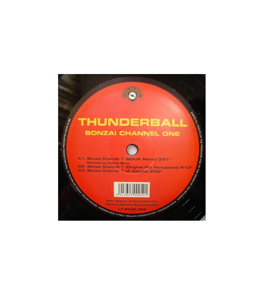 Thunderball ‎– Bonzai Channel One (Remixes) 