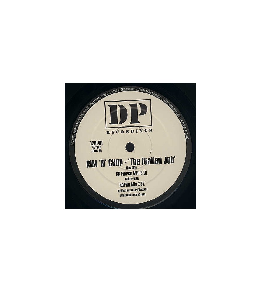  Rim 'N Chop ‎– The Italian Job