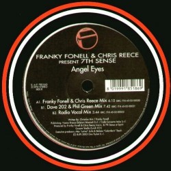 Franky Fonell & Chris Reece Present 7th Sense ‎– Angel Eyes