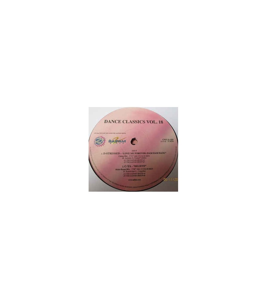 Various - Dance Classics Vol. 18