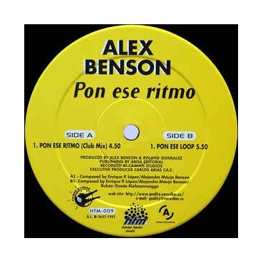 Alex Benson ‎– Pon Ese Ritmo 