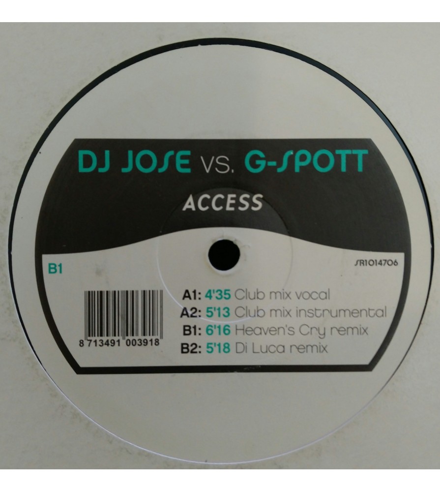 DJ Jose vs. G-Spott - Access (TEMAZO MUY BUSCADO¡¡¡ )