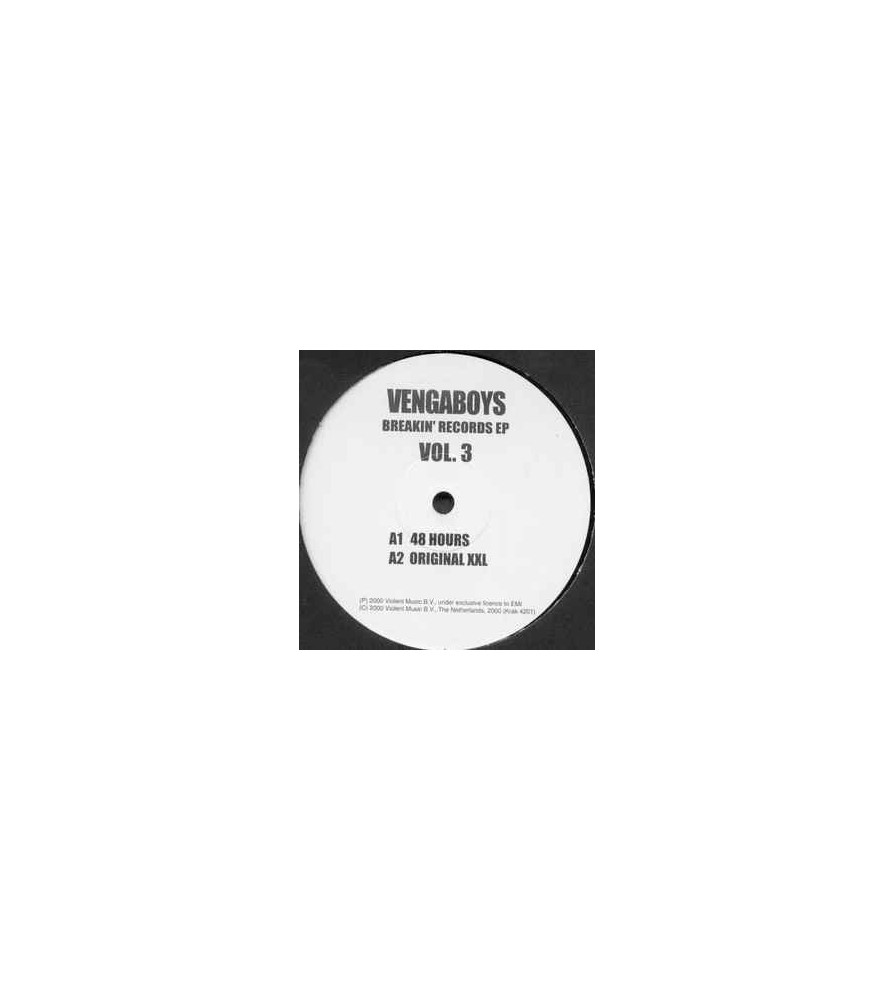 Vengaboys ‎– Breakin' Records EP Vol. 3