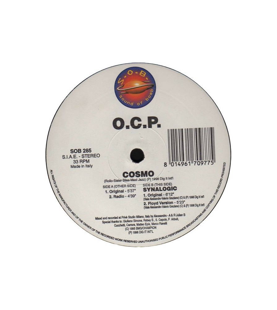 OCP ‎– Cosmo
