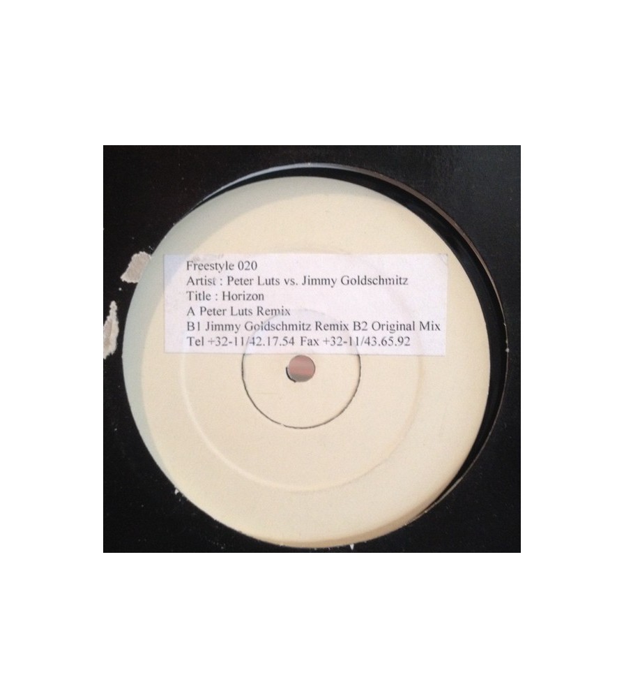 Jimmy Goldschmitz vs. Peter Luts – Horizon (TEST PRESSING)