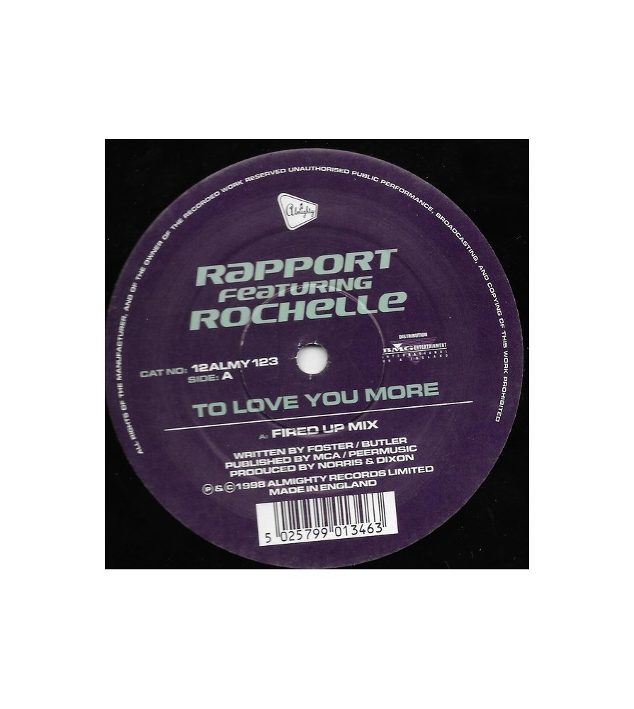 Rapport Featuring Rochelle  – To Love You More (TEMAZO MUY BUSCADO¡¡¡)