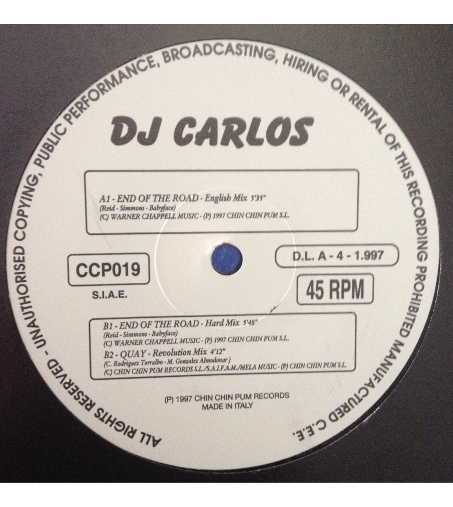DJ Carlos - End Of The Road
