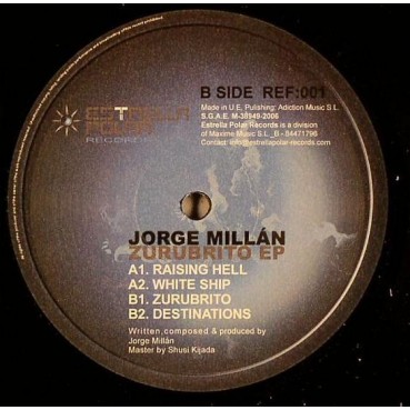 Jorge Millan – Zurubrito EP Jorge Millan – Zurubrito EP