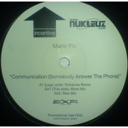 Mario Piu - Communication (EL TEMA DEL TELEFONO¡¡ IMPORT¡¡)