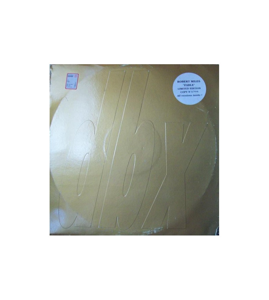 Robert Miles ‎– Fable (DBX RECORDS)