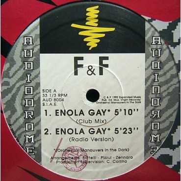 F & F - Enola Gay(2 MANO,REMEMBER BUSCADO EN MADRID¡¡)