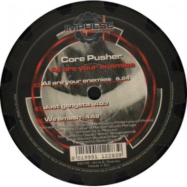 Core Pusher ‎– All Are Your Enemies 