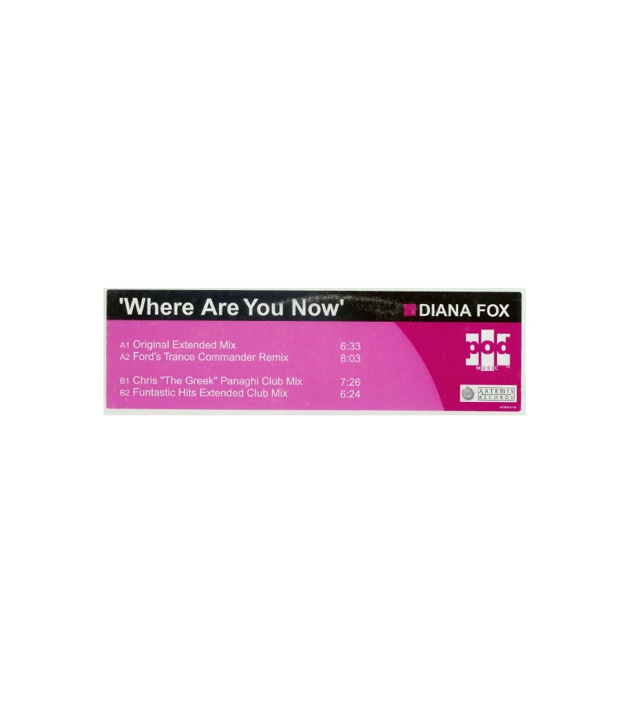 Diana Fox – Where Are You Now (REMIXES USA.MUY BUENO¡¡)