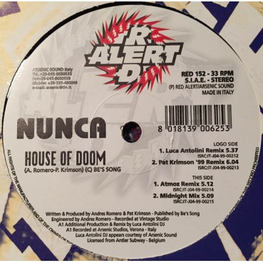 Nunca - House Of Doom(TEMAZO REMEMBER¡¡ IMPORT NUEVO¡)