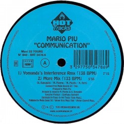 Mario Piu ‎– Communication (HOT TRACKS)