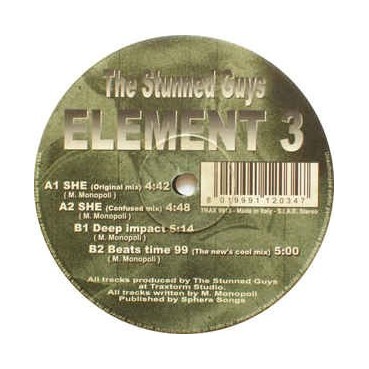 The Stunned Guys ‎– Element 3