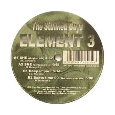 The Stunned Guys ‎– Element 3 (TEMAZOS JUMP CARA B!)