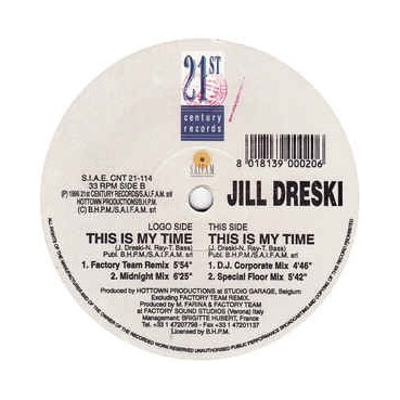 Jill Dreski - This Is My Time (ITALIAN)