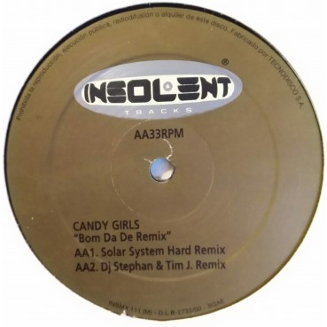 Candy Girls - Bom Da De (EDICIÓN ORIGINAL¡¡ Incluye remix Jordi Robles & Original¡¡)