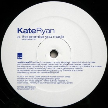 Kate Ryan ‎– The Promise You Made