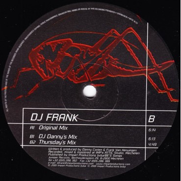 DJ Frank ‎– Stop 