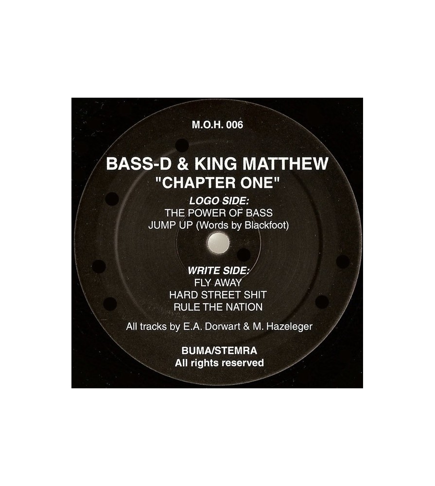 Bass-D & King Matthew ‎– Chapter One (MOH)
