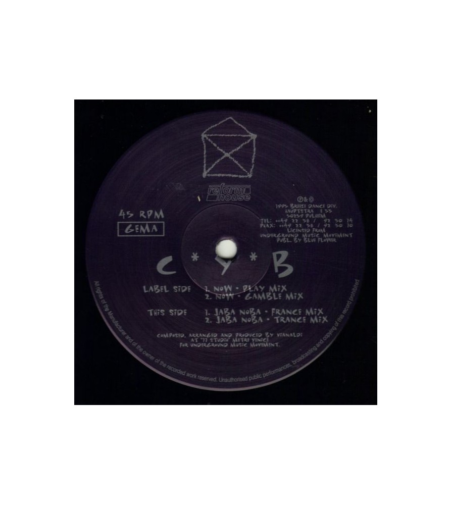 CYB ‎– Now / Jaba Noba 