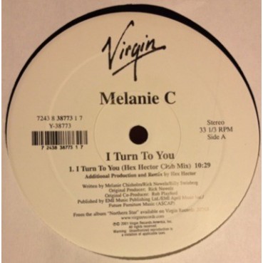 Melanie C – I Turn To You (EDICIÓN AMERICANA VIRGIN)