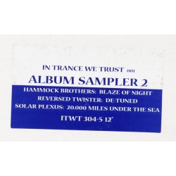 Various ‎– In Trance We Trust 001 Album Sampler 2 