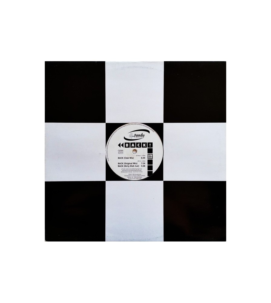 DJ Tandu ‎– Back