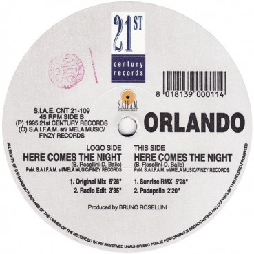 Orlando  - Here Comes The Night (TEMAZO RADICAL¡¡)