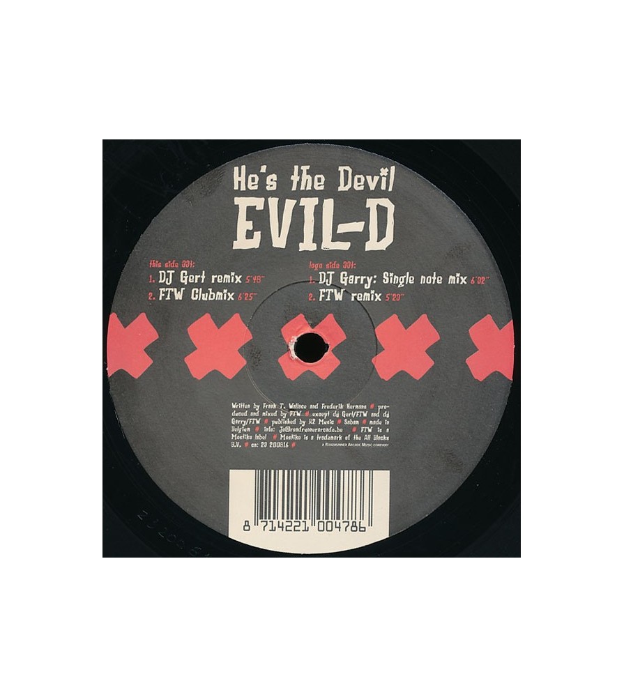 Evil-D ‎– He's The Devil