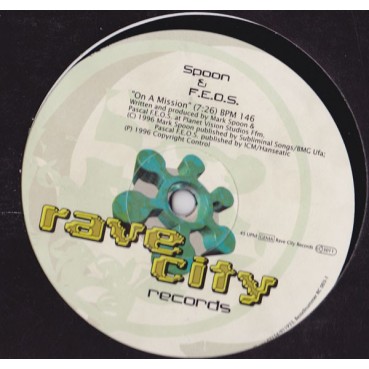 Mark Spoon & Pascal F.E.O.S. For Citizens Of Rave City ‎– The City - Bigger And Better 