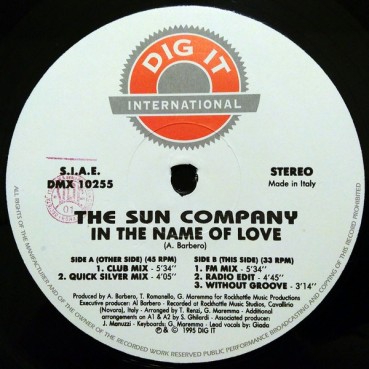 The Sun Company – In The Name Of Love (NUEVECITO¡¡)