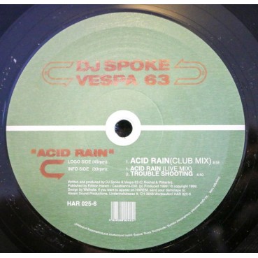 DJ Spoke vs. Vespa 63 ‎– Acid Rain