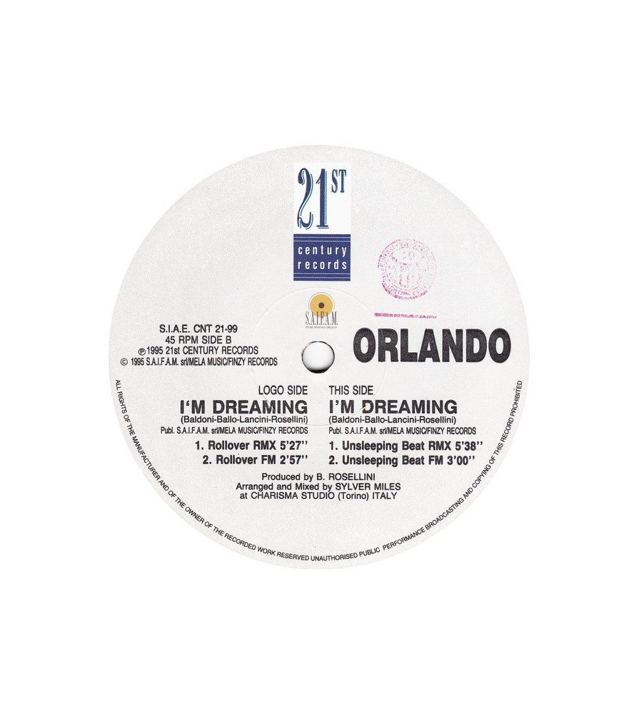 Orlando – I'm Dreaming