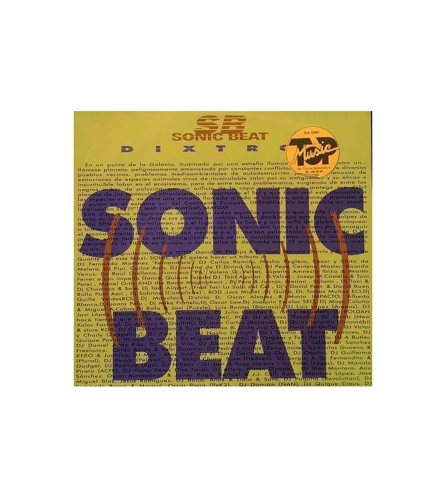 Sonic Beat ‎– Dixtroy 