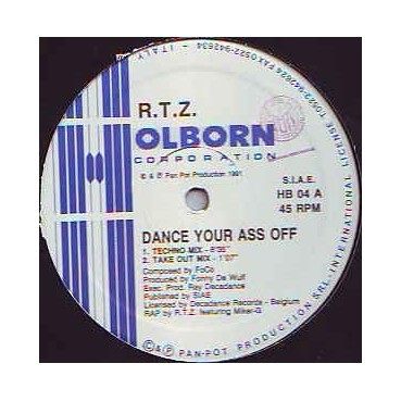 RTZ – Dance Your Ass Off (IMPORT)