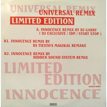 The Mackenzie Featuring Jessy ‎– Innocence