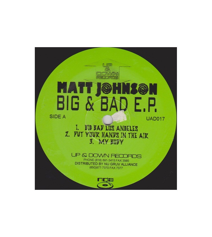 Matt Johnson ‎– Big & Bad EP