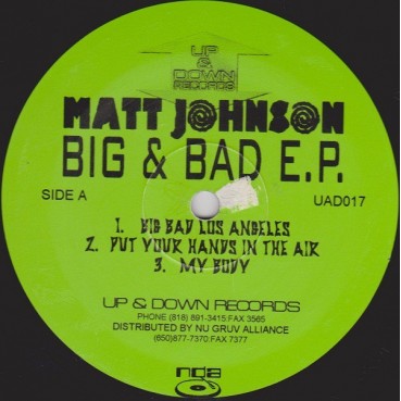 Matt Johnson ‎– Big & Bad EP