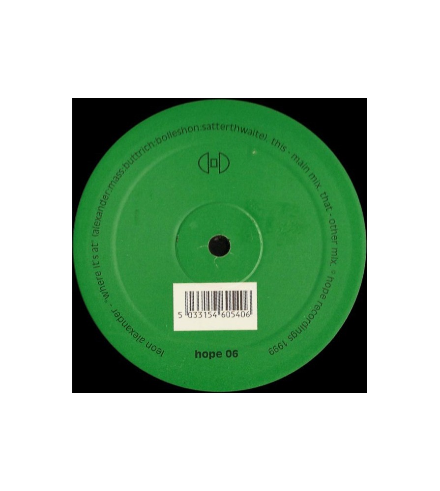 Leon Alexander ‎– Where It's At