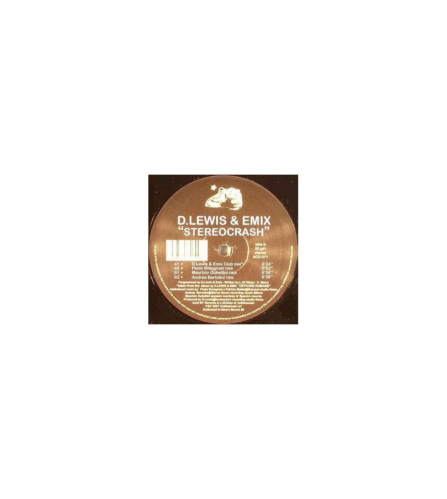 D.Lewis & Emix ‎– Stereocrash 