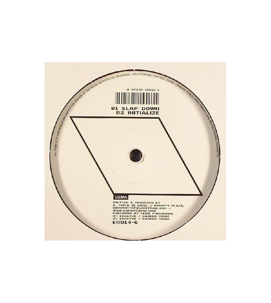 Ramon Tapia ‎– Like A Swinger EP
