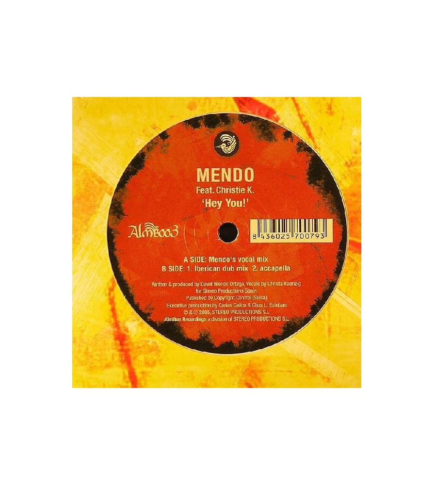 Mendo Feat. Christie K. ‎– Hey You