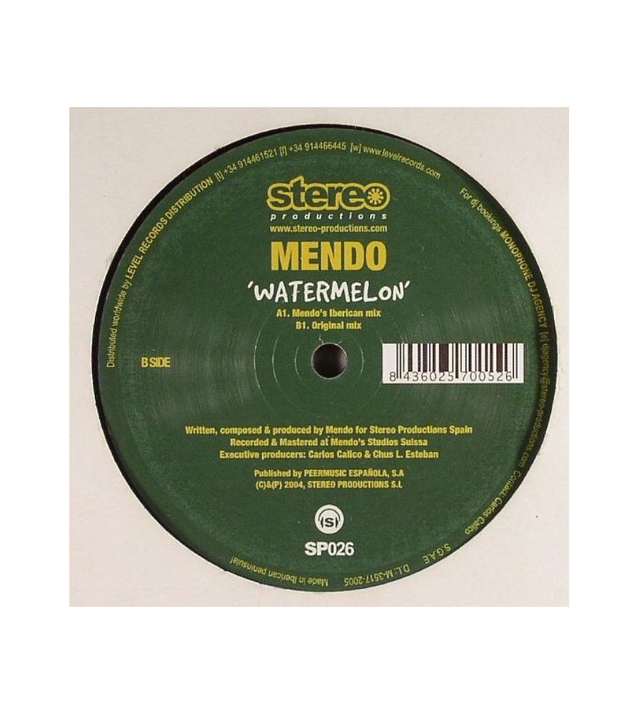 Mendo ‎– Watermelon