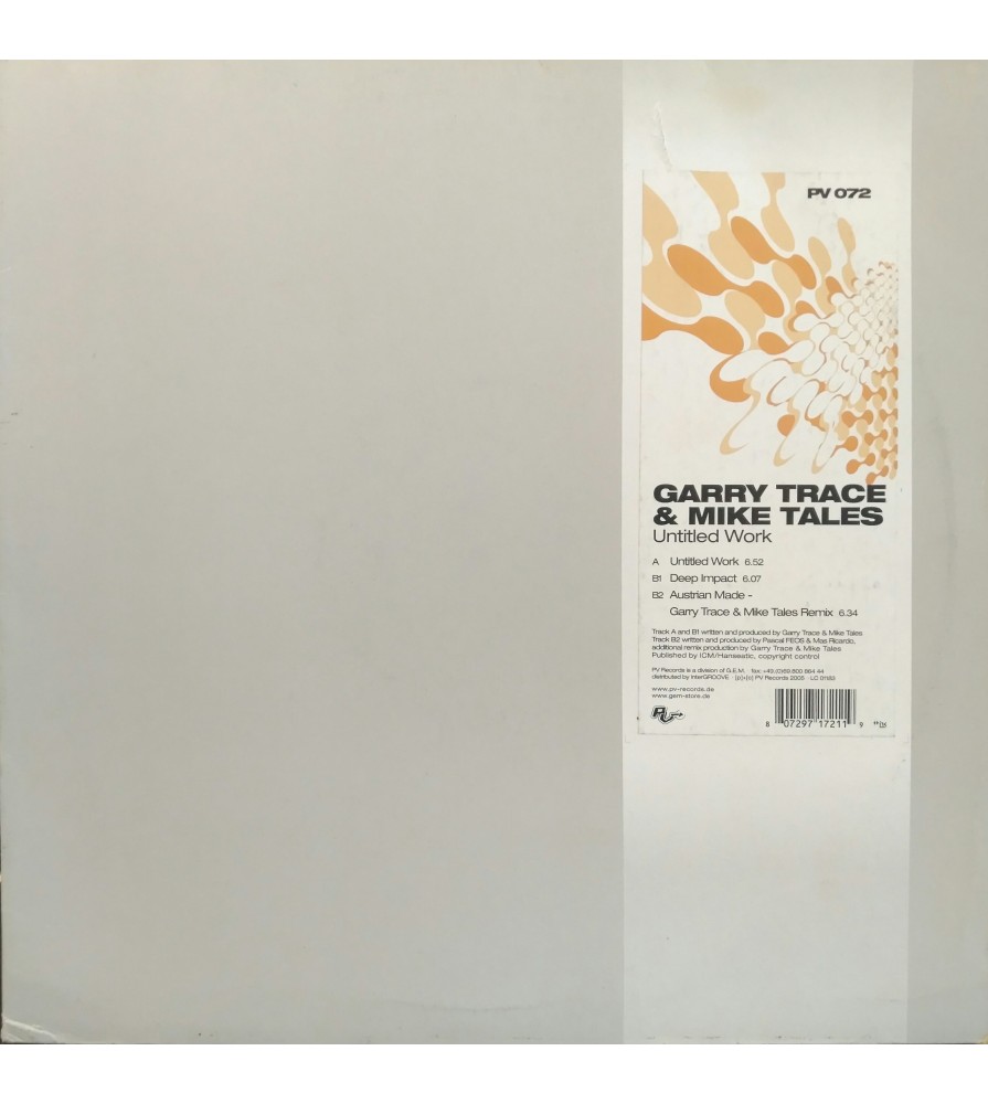 Garry Trace & Mike Tales ‎– Untitled Work